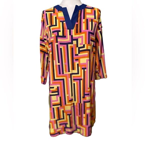 Haha Vintage Dress Size Medium Retro - Picture 1 of 12